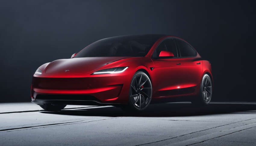 2024 Tesla Model 3 Performance now available from RM242k – 460 hp, 0-100 in 3.1s, 528 km range 1754693