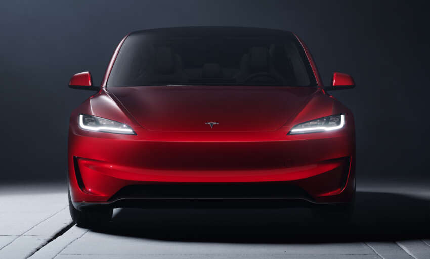 2024 Tesla Model 3 Performance now available from RM242k – 460 hp, 0-100 in 3.1s, 528 km range 1754699