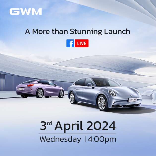 GWM Ora 07 to be launched 4pm, watch it live on FB