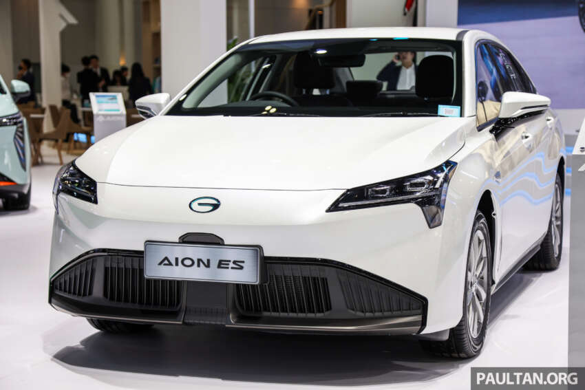 GAC Aion ES EV spied in Malaysia – 136 hp, 225 Nm, 442 km battery range; sedan to launch soon? 1746713