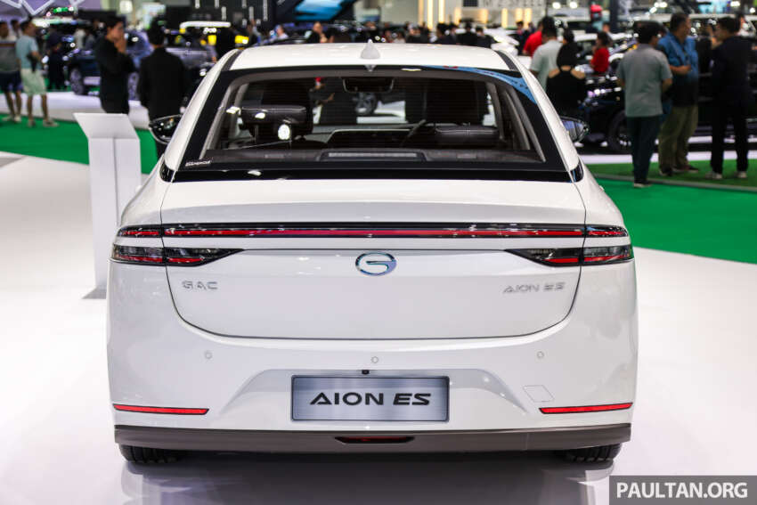 GAC Aion ES EV spied in Malaysia – 136 hp, 225 Nm, 442 km battery range; sedan to launch soon? 1746716
