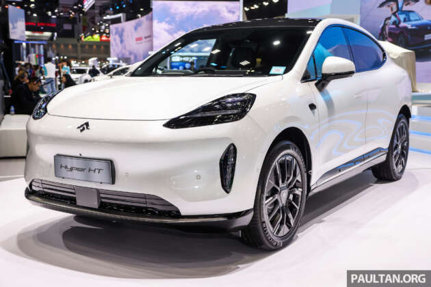 Bangkok 2024: Reservations open for GAC Aion Hyper HT – EV SUV in Thailand for RM260k;  Hyper GT is displayed