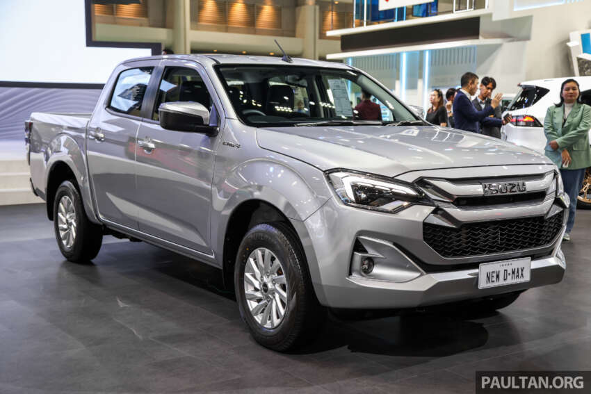 Bangkok 2024: Isuzu D-Max facelift shown – revised styling; 1.9L/3.0L turbodiesel, 6AT/6MT; from RM75k 1749292