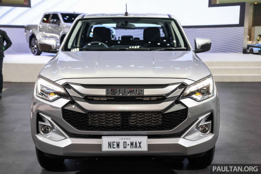 Bangkok 2024: Isuzu D-Max facelift shown – revised styling; 1.9L/3.0L turbodiesel, 6AT/6MT; from RM75k 1749294