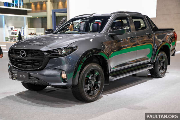 Bangkok 2024: Mazda BT-50 facelift – 1.9L and 3.0L turbodiesel variants, from RM97,363 in Thailand