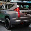 Bangkok 2024: Mitsubishi Pajero Sport SUV facelift gets 2.4L 6AT powertrain from new Triton – 184 PS