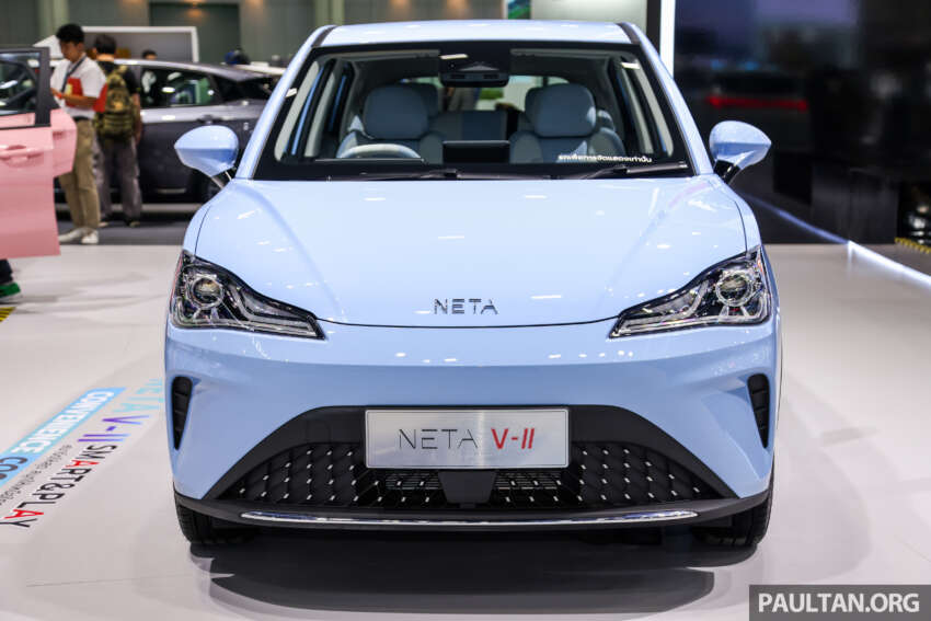 Bangkok 2024: Neta V-II – heavily-revised budget EV gets new design, Apple CarPlay, AEB, from RM71k 1746982