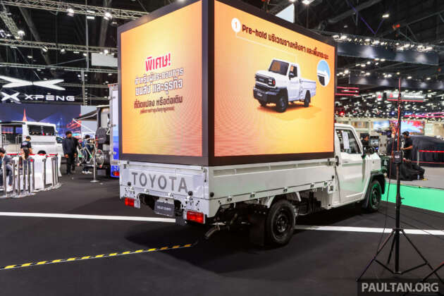 Bangkok 2024: Toyota Hilux Champ – workhorse truck; SWB and LWB; petrol/diesel; 5MT/6AT; from RM59k