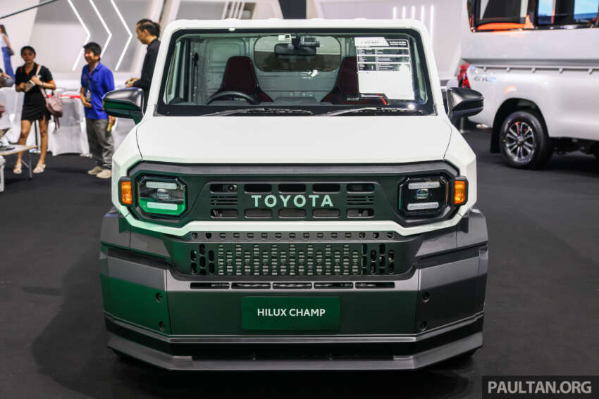 Bangkok 2024: Toyota Hilux Champ – workhorse truck; SWB and LWB; petrol/diesel; 5MT/6AT; from RM59k 1748652