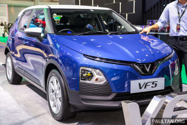 VinFast VF5 EV launched in Indonesia – price from RM70,000 including battery rental, all-inclusive price RM90,000, Malaysia is the next market?