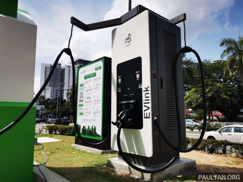 Schneider Electric Malaysia launches public EV chargers in PJ – 22 kW AC, 180 kW DC, RM1-1.60/kWh 1757761