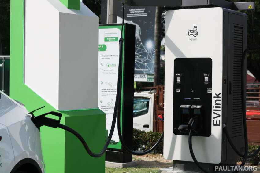Schneider Electric Malaysia launches public EV chargers in PJ – 22 kW AC, 180 kW DC, RM1-1.60/kWh 1757766