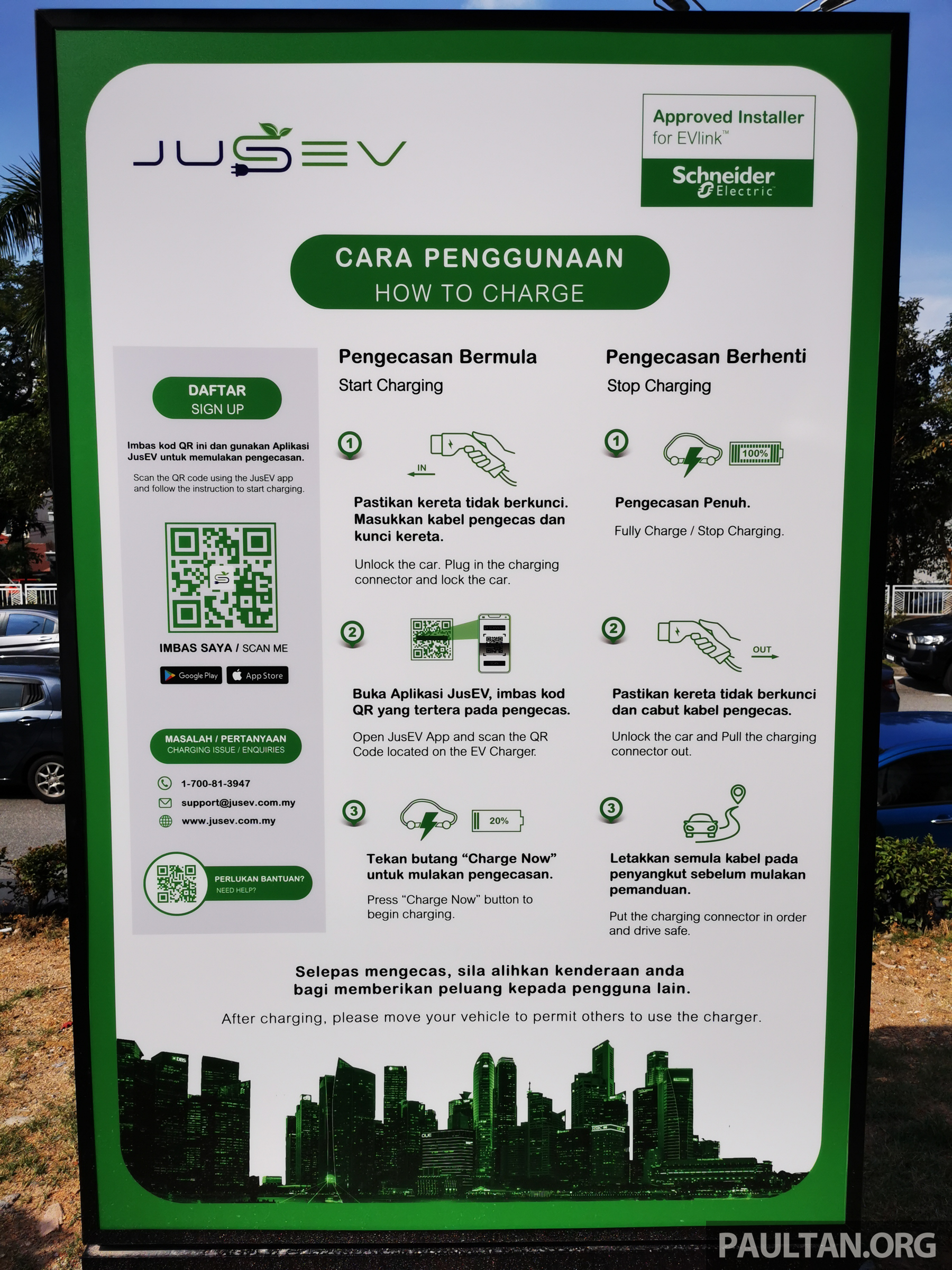 Schneider Electric Malaysia Public EV launches PJ charger, Plaza 33-15