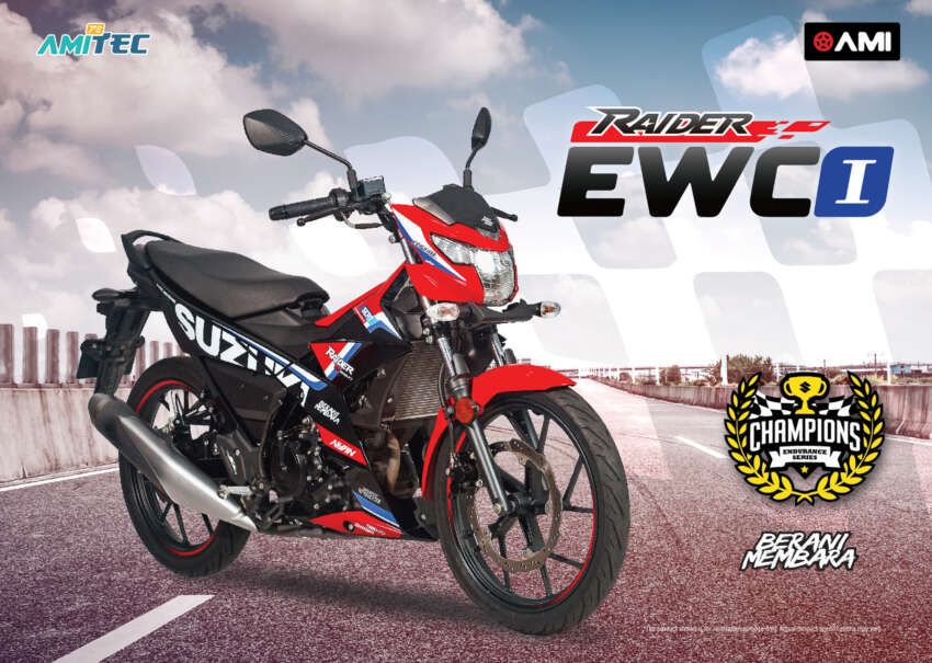 Suzuki Raider R150Fi EWC1 dilancar untuk pasaran Malaysia – grafik inspirasi motosikal lumba, RM9k 1748625
