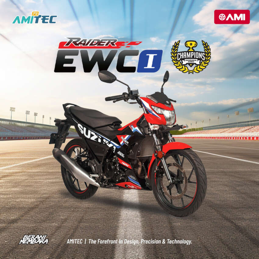 Suzuki Raider R150Fi EWC1 dilancar untuk pasaran Malaysia – grafik inspirasi motosikal lumba, RM9k 1748626