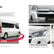 Toyota Hiace generasi baharu – tempahan di Malaysia dibuka; SLWB Window Van 10-tempat duduk, RM169k