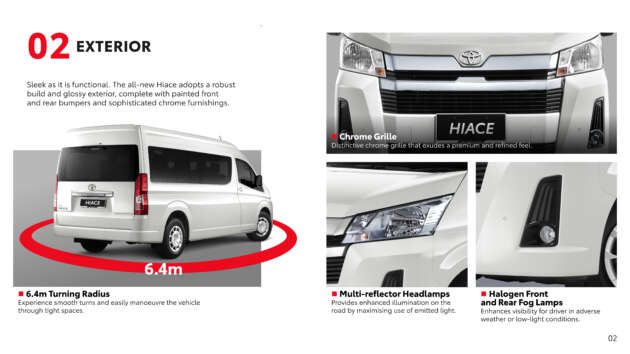 Toyota Hiace generasi baharu – tempahan di Malaysia dibuka; SLWB Window Van 10-tempat duduk, RM169k