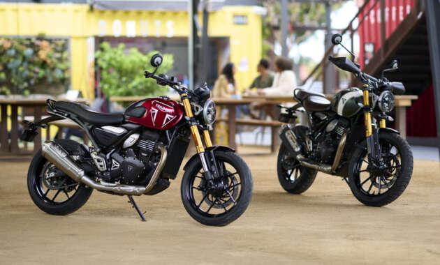 Triumph Speed ​​400 and Scrambler 400 X 2024 launched in Malaysia priced at RM26,900 and RM29,900