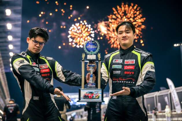 Toyota Yaris Wing Hin sertai Thailand Super Series 2024, dipandu Naquib Azlan dan Mitchell Cheah