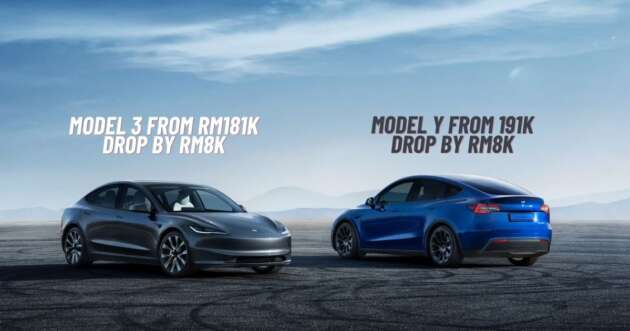 Tesla Malaysia discounts RM8k - Model 3 now from RM181k, Model Y from RM191k