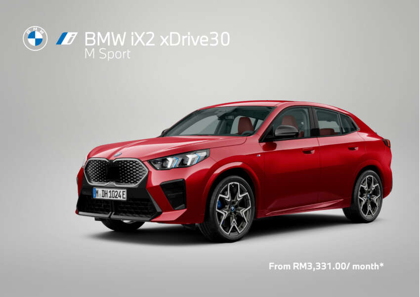 BMW iX2 xDrive30 M Sport 2024 di Malaysia – jarak gerak EV cecah 449 km; harga bermula RM283k 1758556
