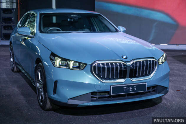 BMW G60 520i 2024 in Malaysia – 208 horsepower/330 Nm 2.0T mild hybrid, Driving Assistant Plus;  estimated RM340k