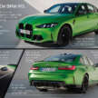 2024 BMW M3 facelift debuts – G80/G81 get tweaked styling, kit; Competition M xDrive models get 530 PS