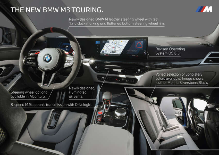 2024 BMW M3 facelift debuts – G80/G81 get tweaked styling, kit; Competition M xDrive models get 530 PS 1772126