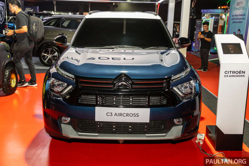 2024 Citroën C3 Aircross shown in Malaysia – 7-seat SUV with 110 PS 1.2T 3-cyl; Ami Buggy also on display 1768715