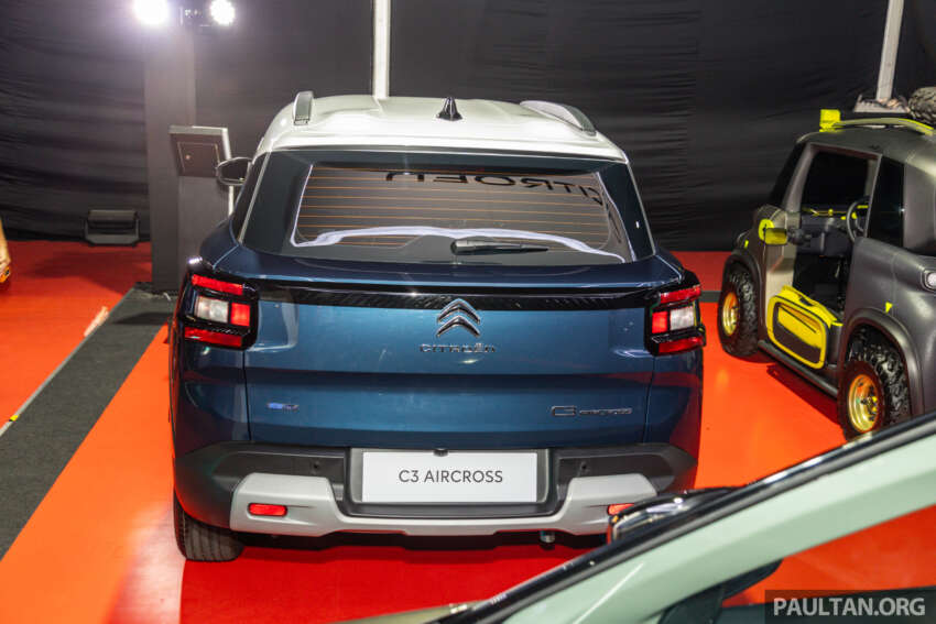 2024 Citroën C3 Aircross shown in Malaysia – 7-seat SUV with 110 PS 1.2T 3-cyl; Ami Buggy also on display 1768716