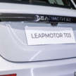 Leapmotor T03 EV in Malaysia – 95 PS, 280 km WLTP