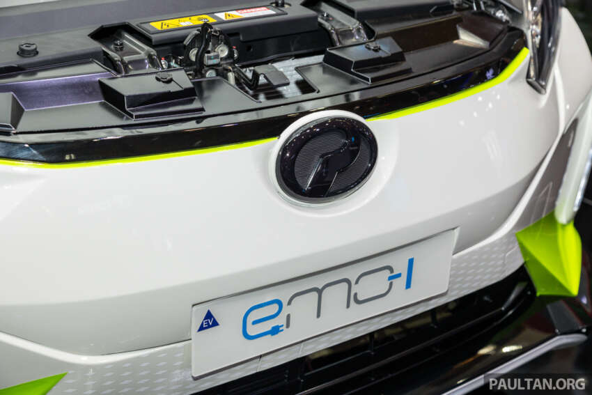 Perodua emo-1 EV concept – all-electric Myvi study with 68 PS/220 Nm, 55.7 kWh battery, 350 km range 1766575
