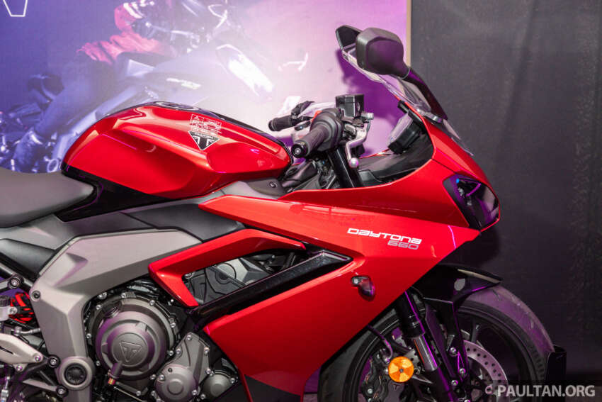 2024 Triumph Daytona 660 launched at Malaysia Auto Show 2024, priced at RM49,500 1767076