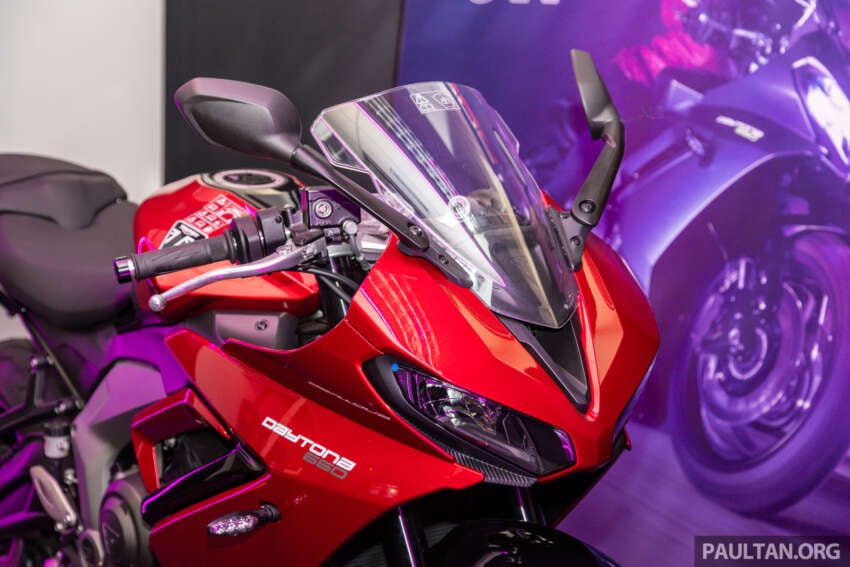2024 Triumph Daytona 660 launched at Malaysia Auto Show 2024, priced at RM49,500 1767079