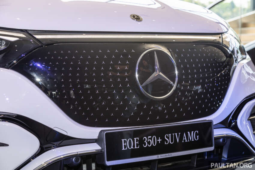 Mercedes-Benz EQE350+ SUV Electric Art Line / AMG Line 2024 EV dilancarkan di Malaysia;RM399k-RM449k 1768521