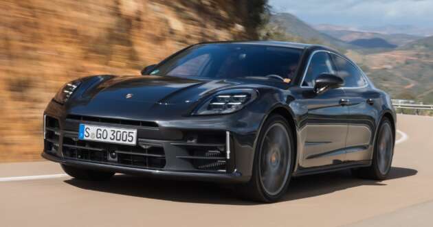 Porsche Panamera 2024 in Malaysia – updated technology, 2.9L biturbo V6 engine with 353 PS/500 Nm capacity;  from RM1.3 million