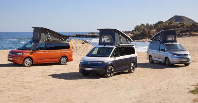 2024 Volkswagen California debuts – TDI, TSI, PHEV; caller   Multivan-based camper van; 5 versions available