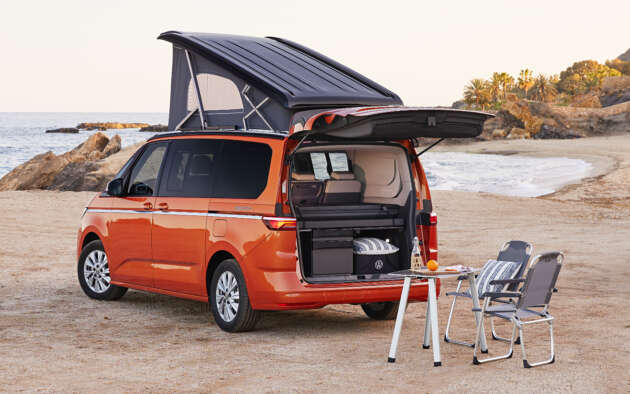 2024 Volkswagen California debuts – TDI, TSI, PHEV; new Multivan-based camper van; 5 versions available