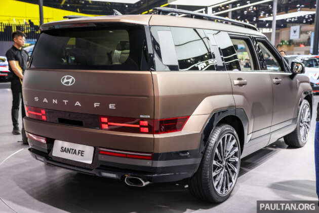 Beijing 2024: Fifth-generation Hyundai Santa Fe revealed – bigger, sharper lines for the three-row SUV
