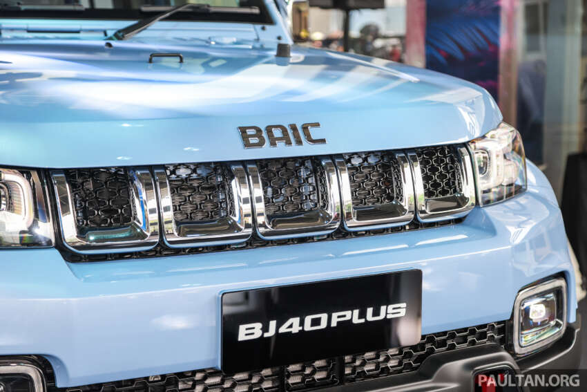 BAIC BJ40 Plus dibuka untuk tempahan di Malaysia — 2.0T petrol, 221 hp/380 Nm, anggaran RM180k-200k 1764680