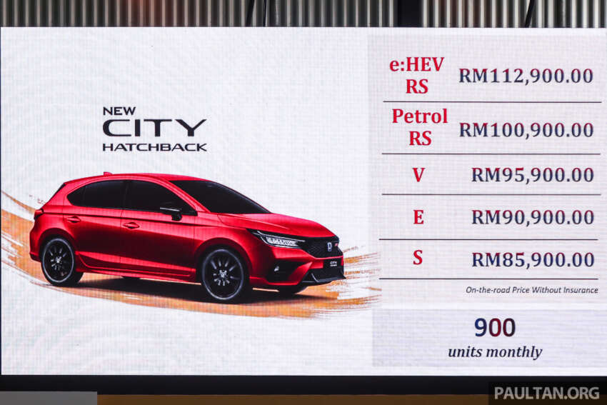2024 Honda City Hatchback facelift debuts in Malaysia – new petrol RS, Sensing on all 5 variants, from RM86k 1770451