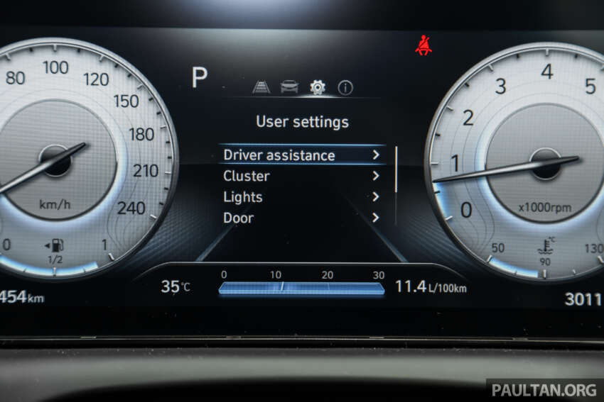 Hyundai Tucson 1.6T Max 2024 di Malaysia – ADAS, kawalan suhu dwi-zon, instrumen digital; RM196k 1760451