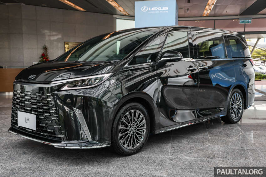 2024 Lexus LM in Malaysia – posh Alphard/Vellfire, 7-seat LM350h and 4-seat LM500h, RM1.2mil to RM1.5mil 1770198