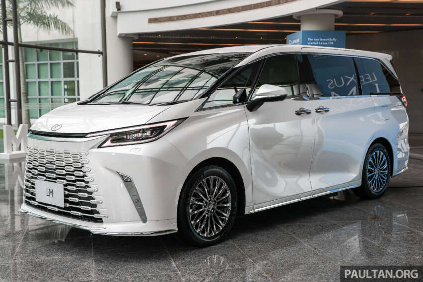 2024 Lexus LM in Malaysia – posh Alphard/Vellfire, 7-seat LM350h and 4-seat LM500h, RM1.2mil to RM1.5mil 1770235