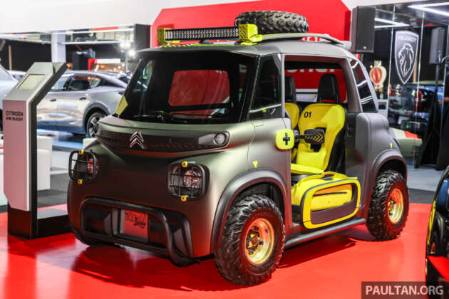 2024 Citroën C3 Aircross shown in Malaysia – 7-seat SUV with 110 PS 1.2T 3-cyl; Ami Buggy also on display