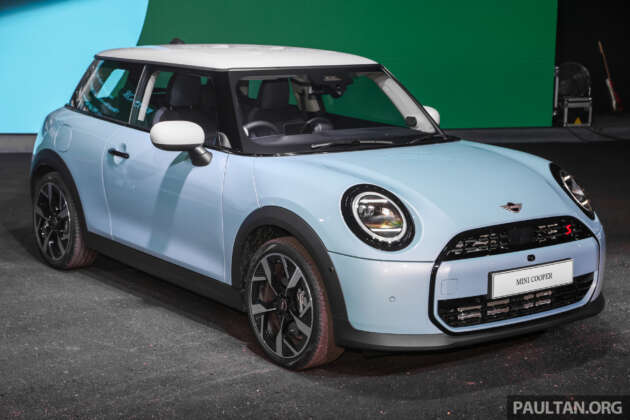 2024 MINI Cooper S debuts in Malaysia – new F66 with 204 PS/300 Nm 2.0T, 7DCT; estimated price at RM280k
