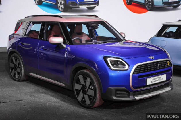 MINI Countryman 2024 in Malaysia – Official price of U25 SUV is RM259k for SE EV, RM390k for hot JCW