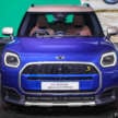 MINI Countryman 2024 di Malaysia — EV U25 SE jarak hingga 432 km, JCW dengan 300 PS, dari RM260k