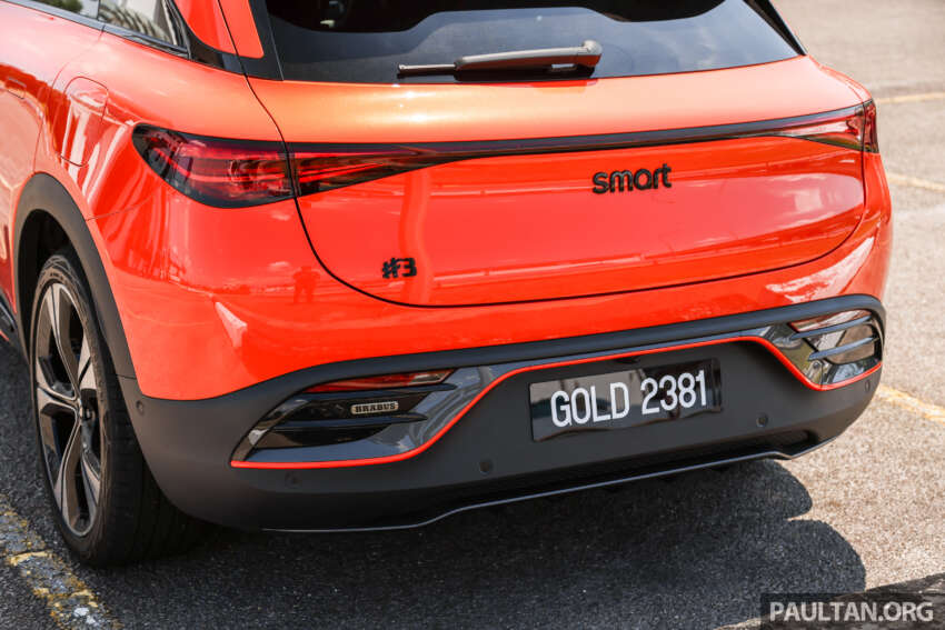 smart #3 debuts in Malaysia – Pro, Premium, Brabus; up to 455 km range, 0-100 in 3.7s; open for booking 1765840