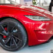 2024 Tesla Model 3 Performance in Malaysia – 460 hp, 0-100 km/h in 3.1 secs, 528 km range, from RM244k